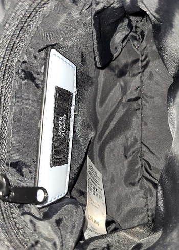 River Island Kadın Mini Patentli Mavi Çanta - Görsel 4