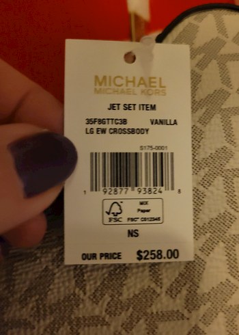 Michael Kors orjinal askılı canta - Görsel 5