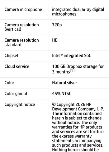 Gri HP Dizüstü Bilgisayar - Görsel 8