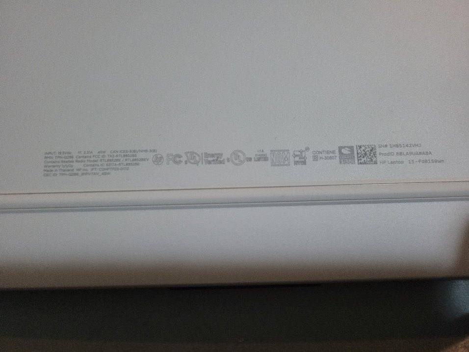 Gri HP Dizüstü Bilgisayar - Görsel 5