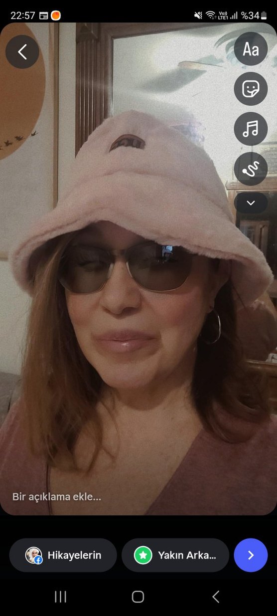 TOZ PEMBE UGG ŞAPKA - Görsel 2