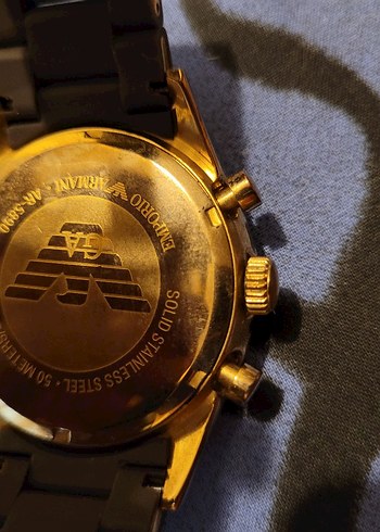 Emporio Armani AR5890 Erkek Kahverengi Kol Saati - Görsel 4