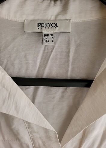 xs Beden beyaz Renk Kırık beyaz İpekyol bluz