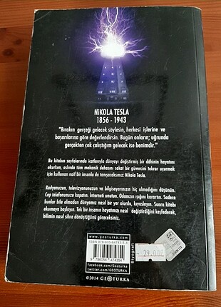  Nikola Tesla Biyografi kitabı