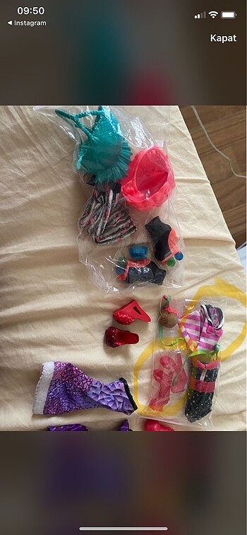 Monster high eşya