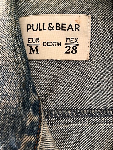 m Beden Pull and bear kot ceket