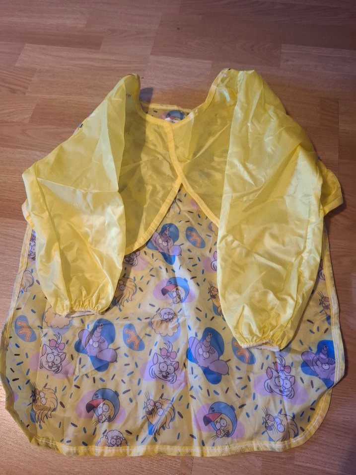 Renkli Baskılı resim önlüğü - Görsel 2