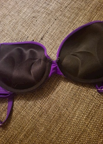 Mor Strappy Bikini Üstü - Görsel 2