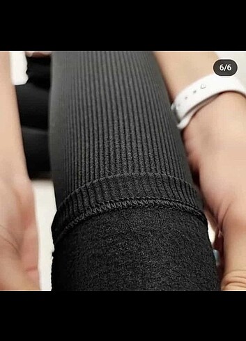 Fitilli İçi şardonlu kışlık tayt - Görsel 2