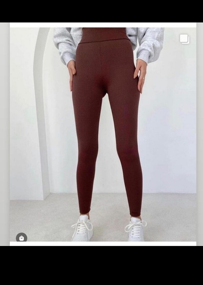 Fitilli İçi şardonlu kışlık tayt - Görsel 3