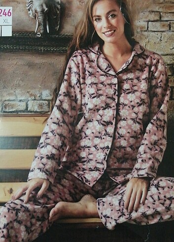Polar pijama takımı