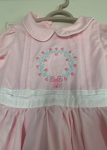 Le Mabelle Marka Pembe Uzun Kollu Kız Çocuk Elbisesi - Görsel 2