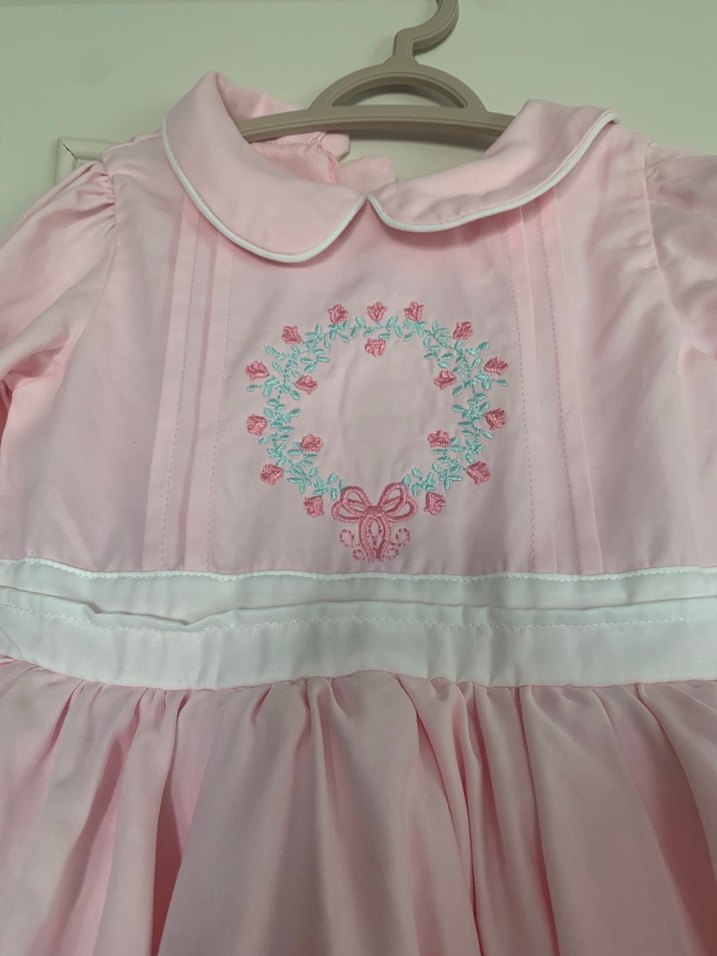 Le Mabelle Marka Pembe Uzun Kollu Kız Çocuk Elbisesi - Görsel 2