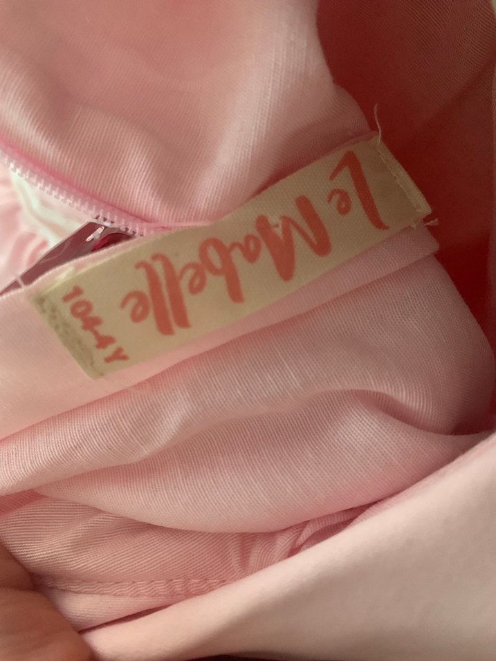 Le Mabelle Marka Pembe Uzun Kollu Kız Çocuk Elbisesi - Görsel 3