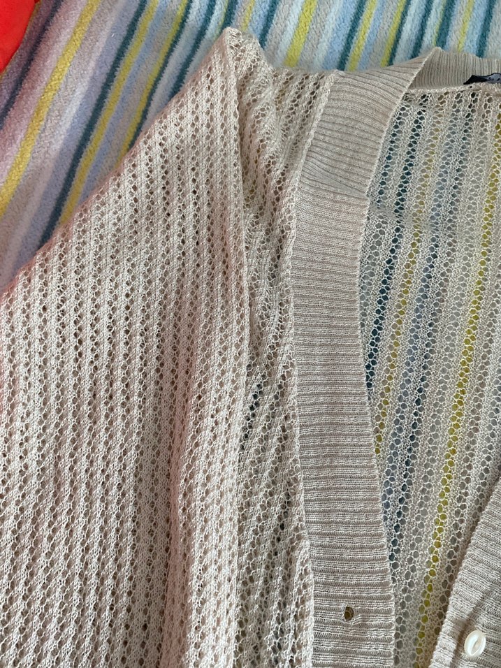 Bej yaz hırka - Görsel 2