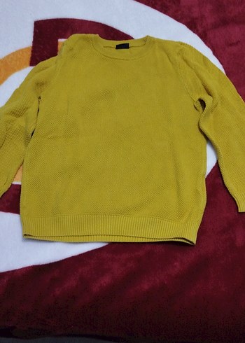 Sarı Triko erkek çocuk kazak - Görsel 3
