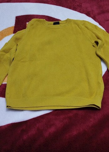Sarı Triko erkek çocuk kazak - Görsel 2