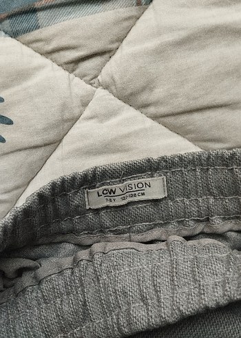 Erkek Gri Rahat Kesim Elastik Pantolon - Görsel 3