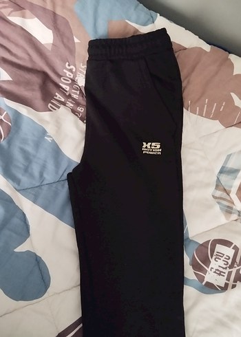 Siyah Fermuarlı Erkek Spor Eşofman Altı - Görsel 2