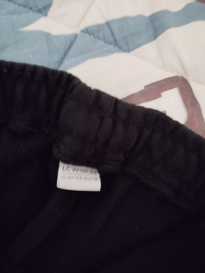 Siyah Fermuarlı Erkek Spor Eşofman Altı - Görsel 3