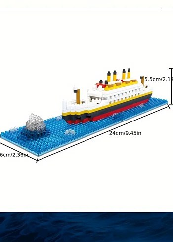 Diğer TITANIC KRUVAZIYER GEMISI 620 PARÇA