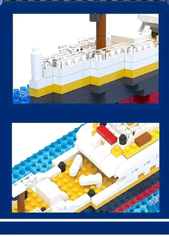 Beden TITANIC KRUVAZIYER GEMISI 620 PARÇA