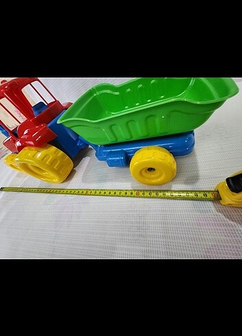Diğer SIFIR 50 CM RÖMORKLU TRAKTÖR OYUNCAK