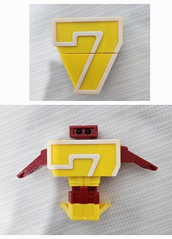TEMİZ NEON ROBOTA DÖNÜŞEN 7 RAKAMI