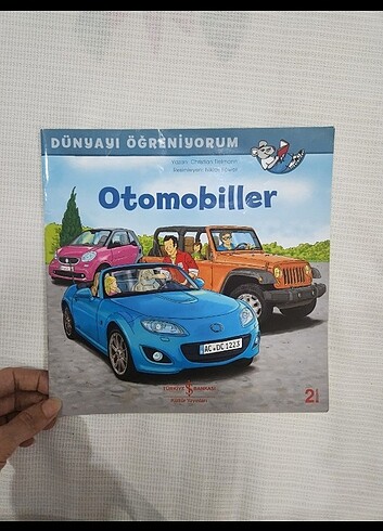 1.SINIF PARLAK BÜYÜK BOY OTOMOBİL KİTABI