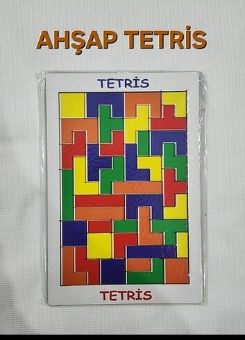 Beden Renk ETKINLIK SETLERİ, TETRİS, HARİTA YAPBOZ