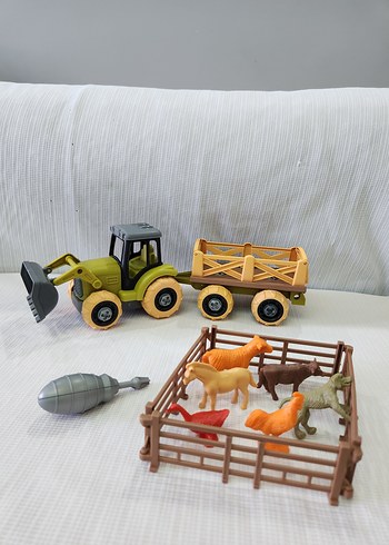 Diğer SÖK-TAK 35 CM RÖMORKLU TRAKTÖR ÇİFTLİK