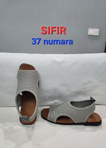 SIFIR 37 NUMARA KADIN SANDALET AYAKKABI