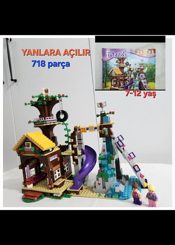 LEGO FRIENDS 41122 MACERA KAMPI AĞAÇ EV