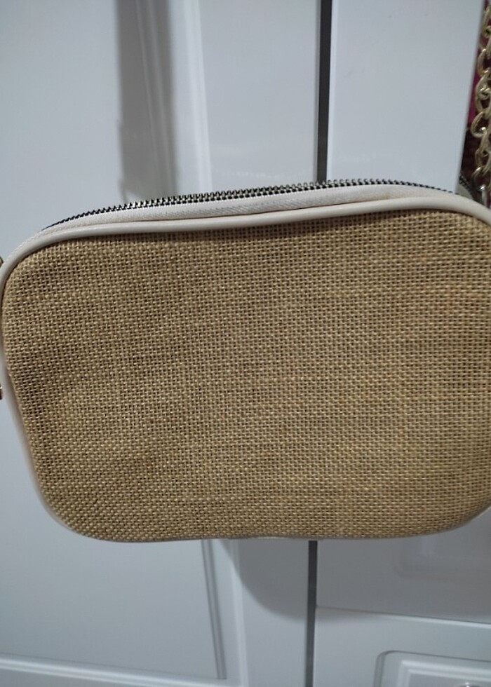 askili 3 gozlu bayan canta - Görsel 3