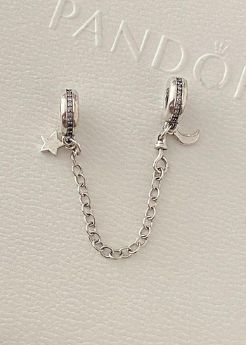 Pandora Gri Zincir Detaylı Kadın Charm - Görsel 2