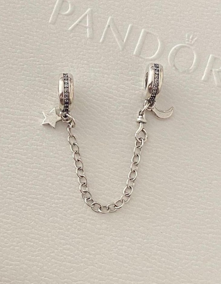 Pandora Gri Zincir Detaylı Kadın Charm - Görsel 2