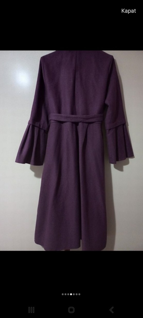 Mor Uzun Kollu Klasik Kesim yeniKaban - Görsel 4