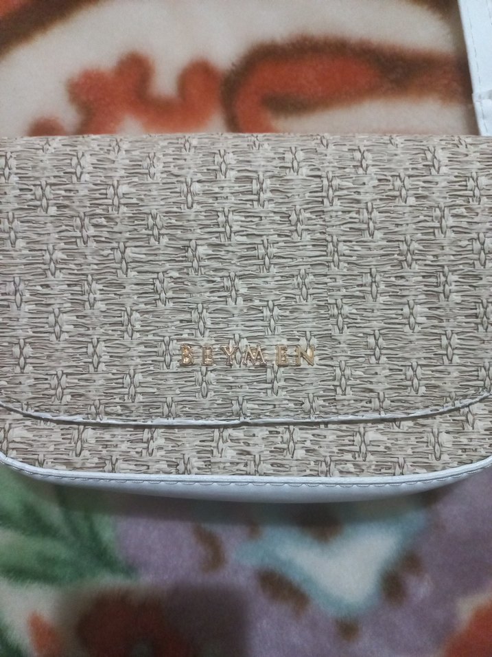 Beymen hasir desenli yeni canta - Görsel 2