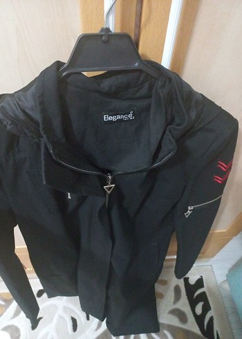 Siyah Uzun Temiz trenckot - Görsel 7