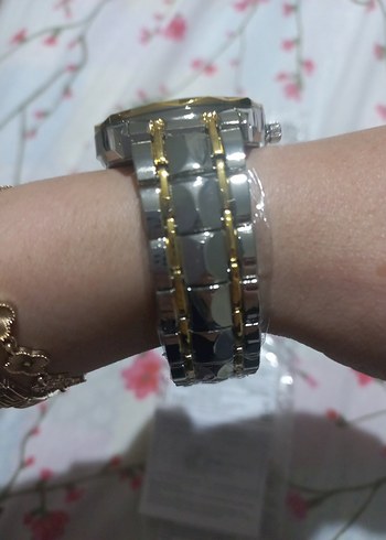 Altın Renkli Erkek Kol Saati - Görsel 5