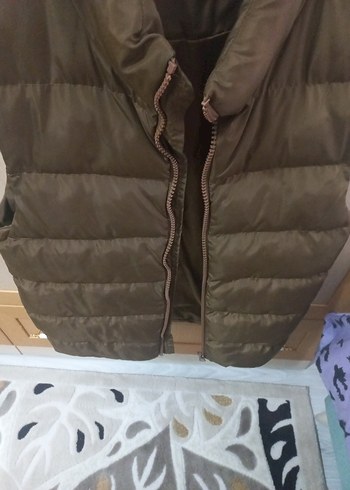 Kahverengi Kemerli Kadın Yelek - Görsel 3