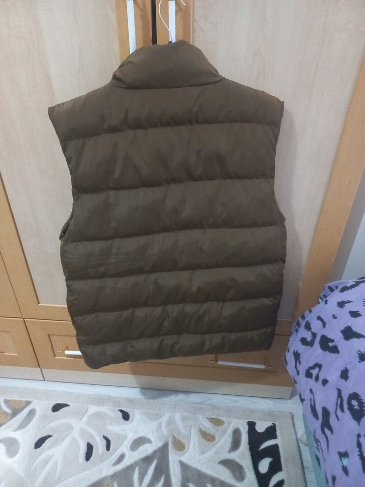 Kahverengi Kemerli Kadın Yelek - Görsel 4