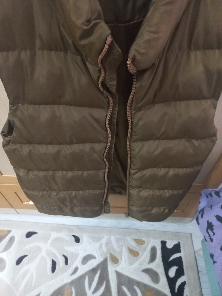 Kahverengi Kemerli Kadın Yelek - Görsel 3