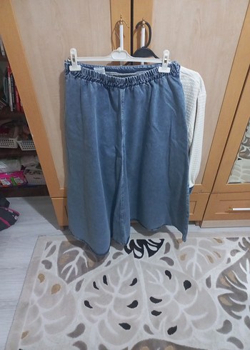 Denim tuvit karışık Kadın Ceket etek takim - Görsel 9