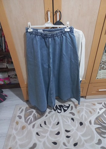 Denim tuvit karışık Kadın Ceket etek takim - Görsel 8