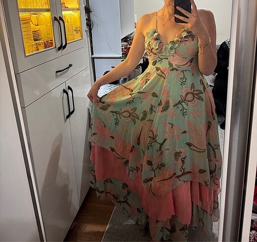 H&M İnce Askılı elbise