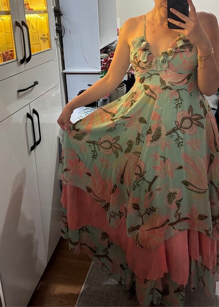 İnce Askılı elbise - Görsel 2