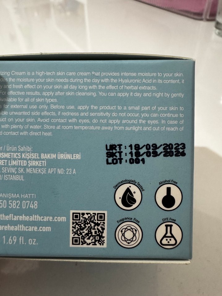 The Flare Nemlendirici Yüz Kremi 50 ml - Görsel 2