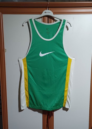 Erkek Yeşil Nike Atlet Spor Forması