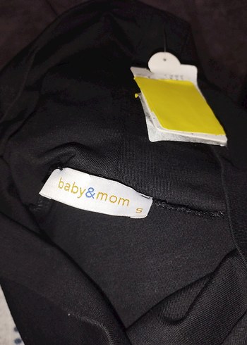 Yüksek Bel Panelli Hamile Tayt Siyah - Görsel 5